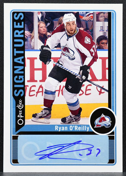 2012-13 O-Pee-Chee Signatures Ryan O'Reilly OPC-RO Colorado Avalanche Auto 1360