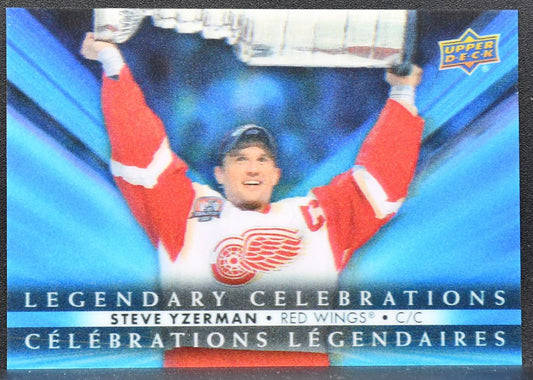 2023-24 UD Tim Hortons Legendary Celebrations Steve Yzerman LC-5 Red Wings 8914