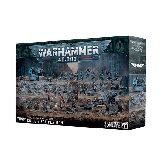 Astra Militarum Krieg Siege Platoon Battleforce