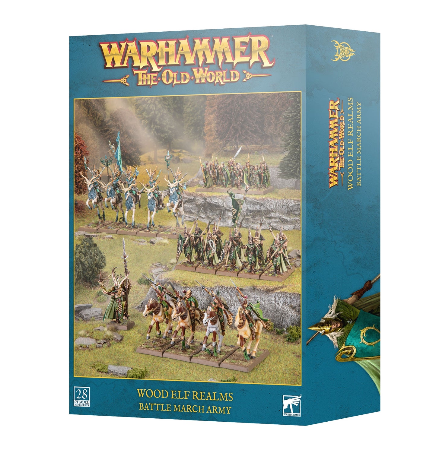 Wood Elf Realms Battle March Army (PRE ORDER) (RELEASE SEP 12)