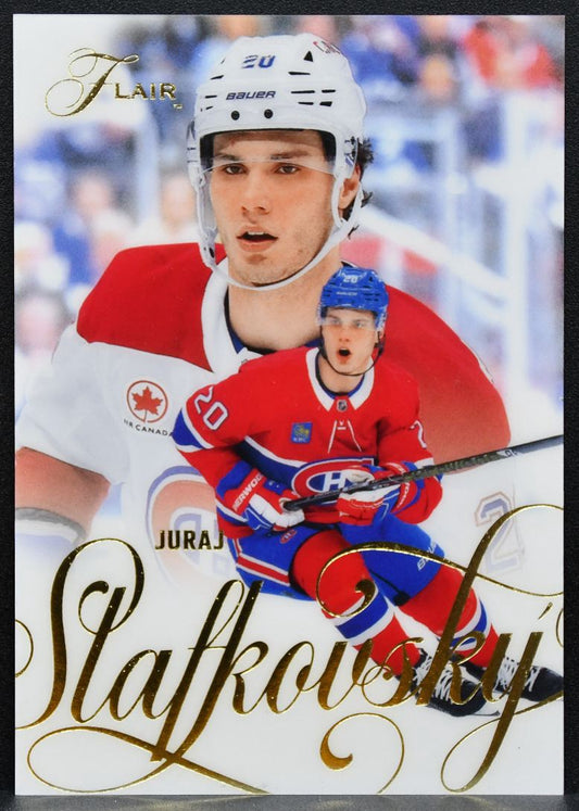 2025-26 Flair Juraj Slafkovsky 66 Montreal Canadiens 4247