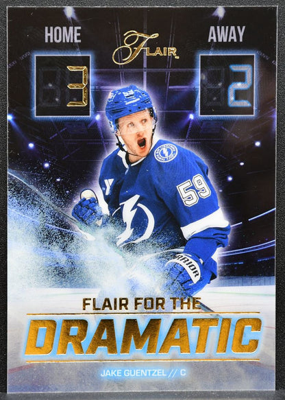 2025-26 Flair for the Dramatic Jake Guentzel FTD-11 Tampa Bay Lightning 8792