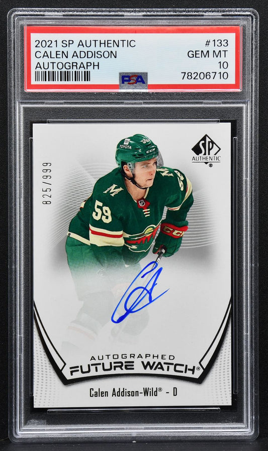 2021-22 SP Authentic Future Watch Auto Calen Addison 133 RC Auto 825/999 2477