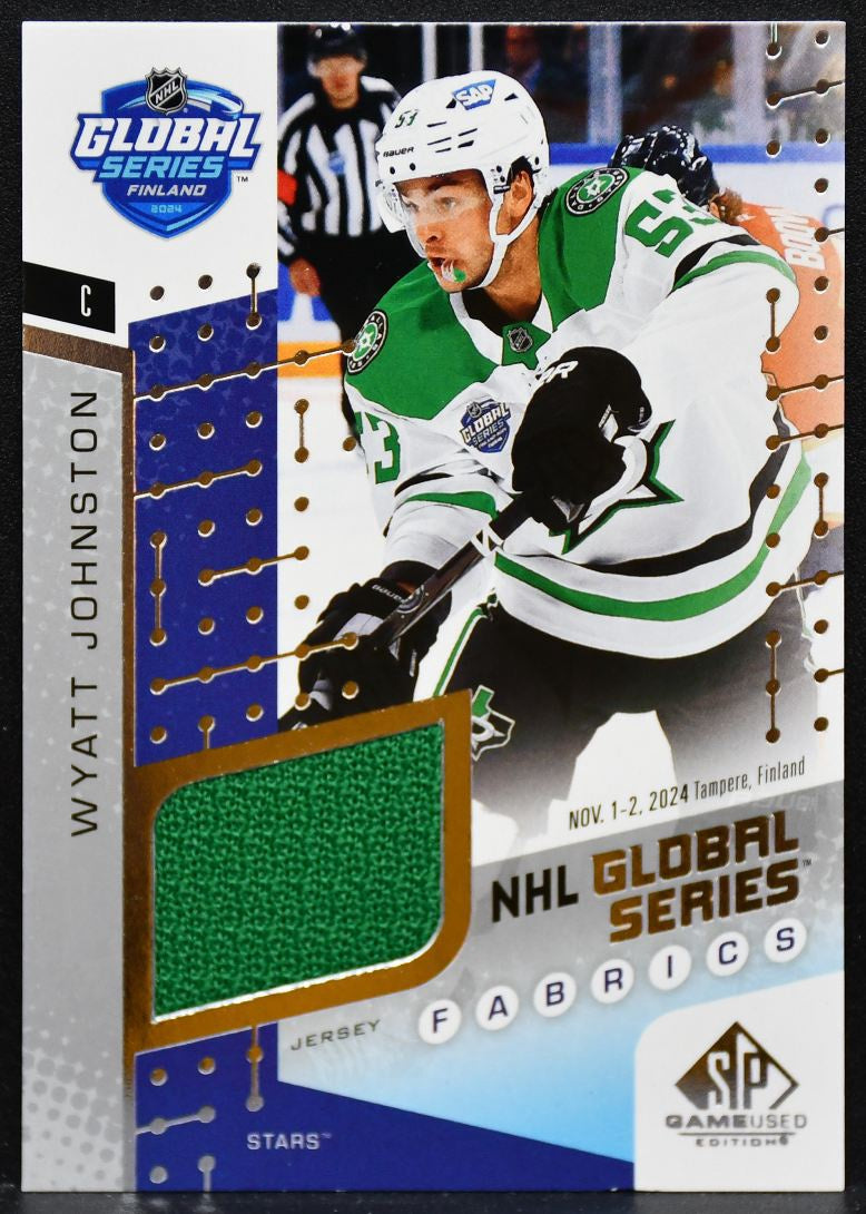 2025-26 SP Used Global Series Fabrics Johnston Stars Jersey 5057