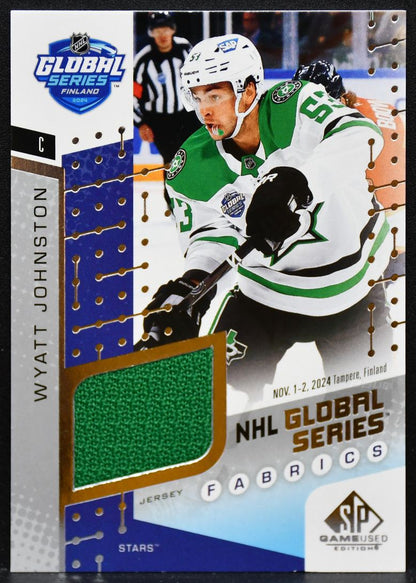 2025-26 SP Used Global Series Fabrics Johnston Stars Jersey 5057