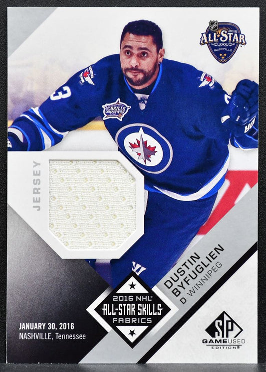 2016-17 SP Game Used 2016 All-Star Skills Fabrics Byfuglien Jets Jersey 4572