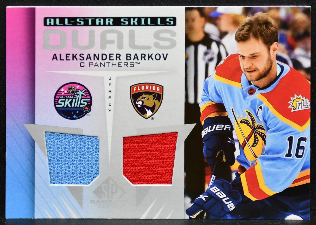 2023-24 SP Game Used 2023 All-Star Skills Dual  Barkov Panthers Jersey 5231