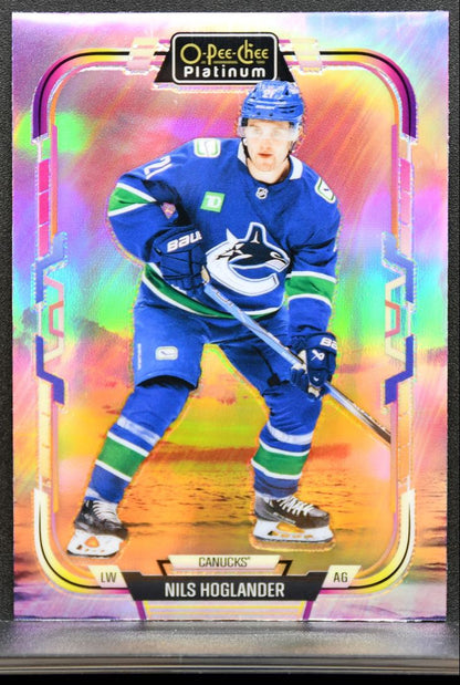 2025-26 O Pee Chee Platinum Sunset Nils Hoglander 187 Vancouver Canucks 8280