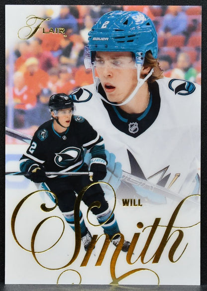 2025-26 Flair Will Smith 107 San Jose Sharks 3844