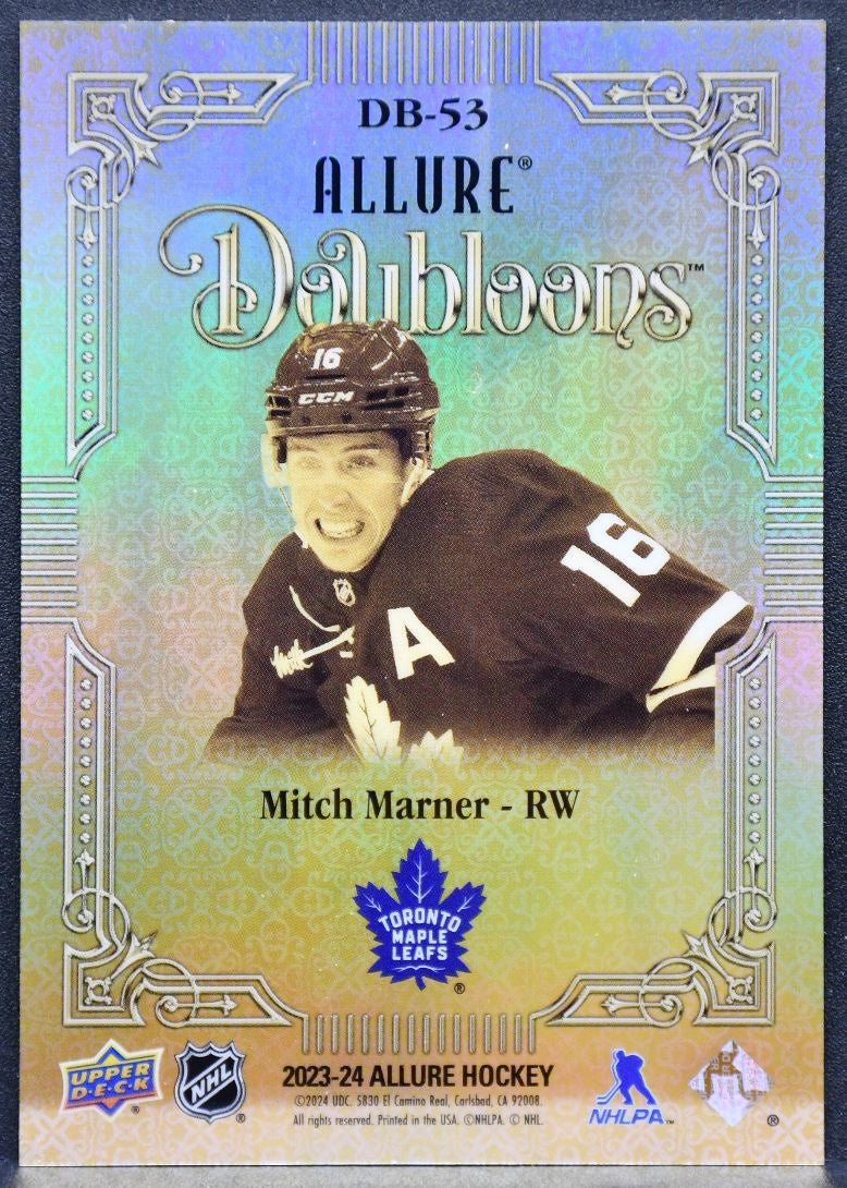 2023-24 Upper Deck Allure Doubloons Mitch Marner DB-53 Toronto Maple Leafs 2066