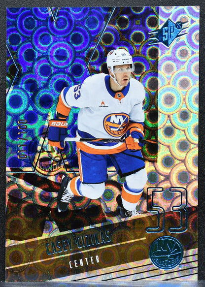 2025-26 SPx Radiance Casey Cizikas 34 New York Islanders 011/100 8211