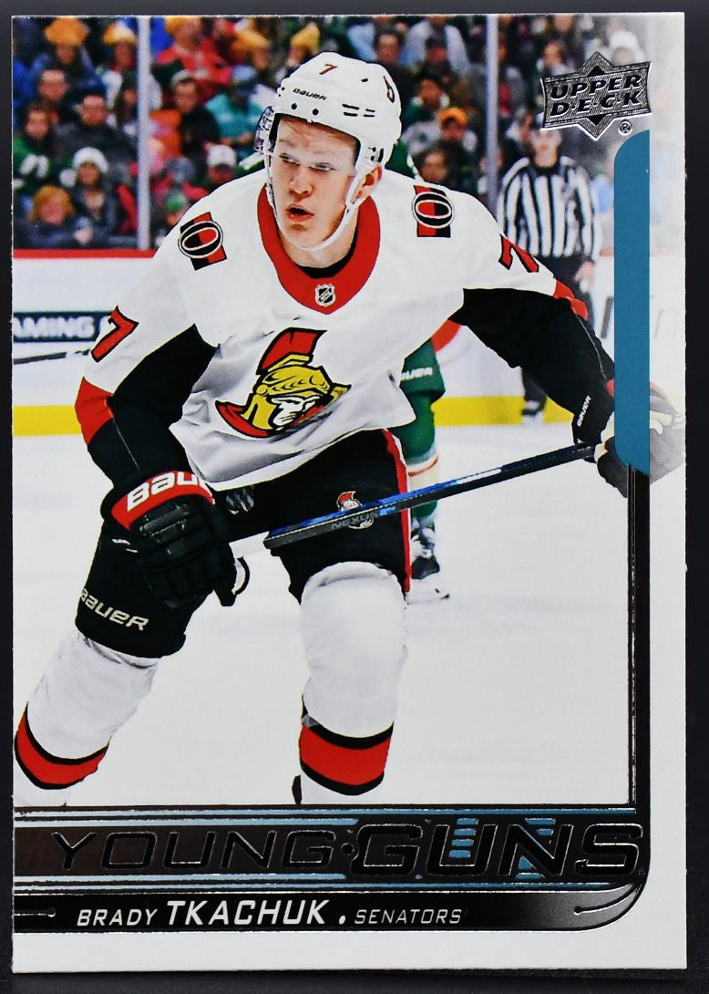 2018-19 UD Series 2 Brady Tkachuk 499 Ottawa Senators RC