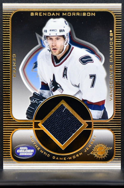 2003-04 Pacific Calder Jersey Brendan Morrison 160 Canucks 376/500 Jersey 5586