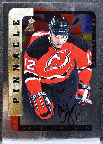 1996-97 Pinnacle Be a Player Autographs Bill Guerin 29 Devils Auto 1542