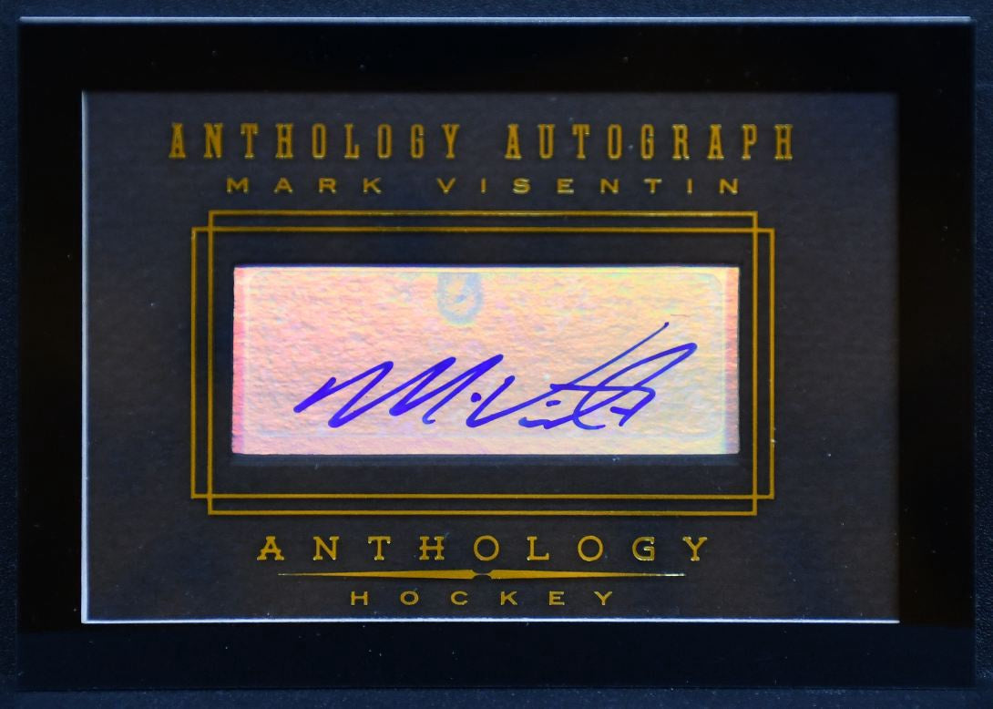 2014-15 Panini Anthology Auto Mark Visentin AA-24 Coyotes Auto 135/299 8058