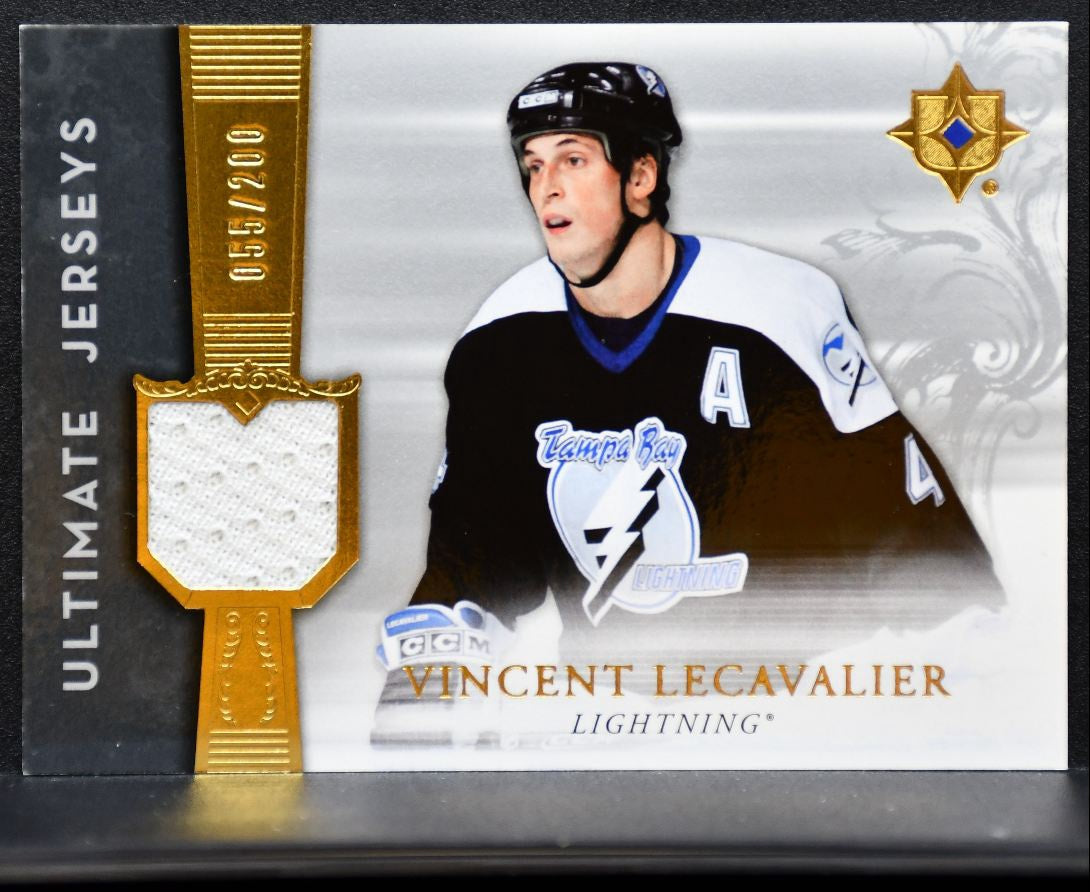 2006-07 UD Ultimate Collection Jerseys Lecavalier Lightning 055/200 Jersey 6279