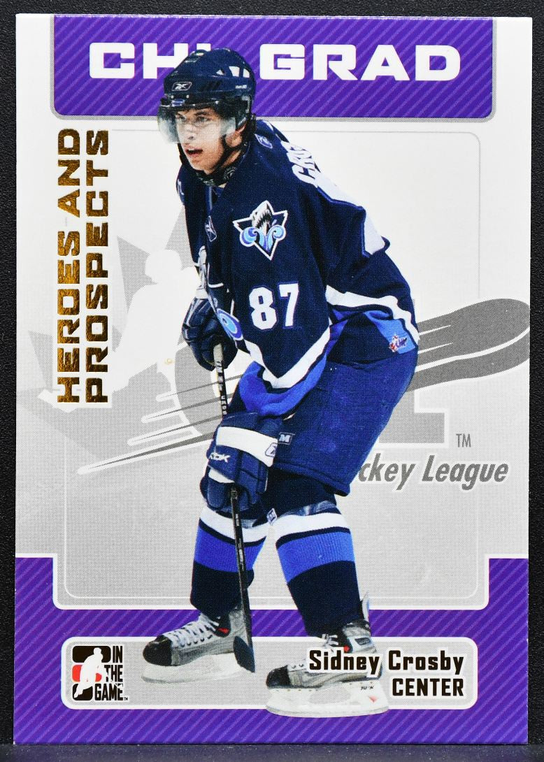 2006-07 In the Game Sidney Crosby Series Sidney Crosby 24 Rimouski Oceanic 8389