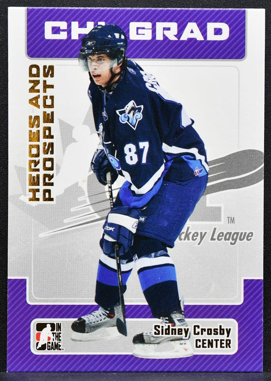 2006-07 In the Game Sidney Crosby Series Sidney Crosby 24 Rimouski Oceanic 8389