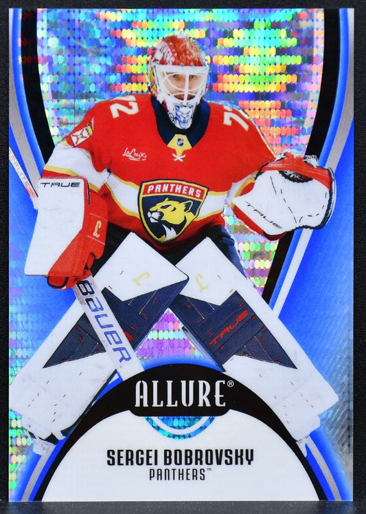 2025-26 Upper Deck Allure Blue Line Sergei Bobrovsky 16 Panthers 01/35 5200