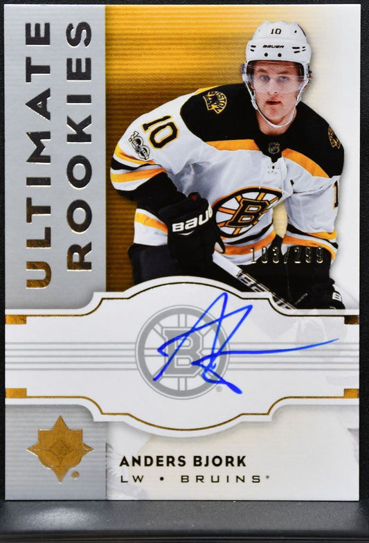 2017-18 UD Ultimate 07-08 Retro Rookie Bjork Bruins RC Auto /299 1783