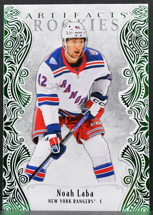 2025-26 Upper Deck Artifacts Rookies Emerald's Glow Noah Laba 219 RC 09/99 6551