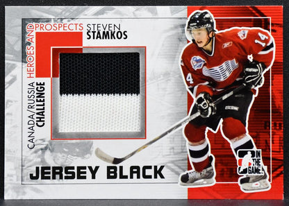 2010-11 ITG H&P Canada/Russia Challenge Black Stamkos Jersey 6224