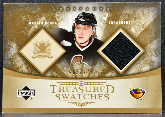 2005-06 UD Artifacts Treasured Swatches Marian Hossa 265/275 Jersey 9202