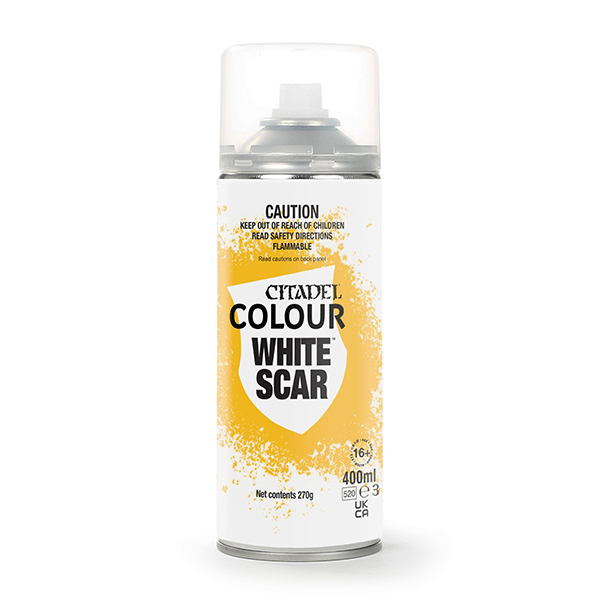 White Scar Primer Spray