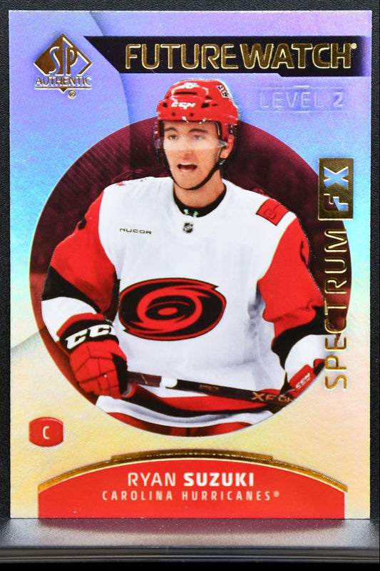 2025-26 SP Authentic Future Watch Spectrum FX Level 2 Ryan Suzuki RC 8174