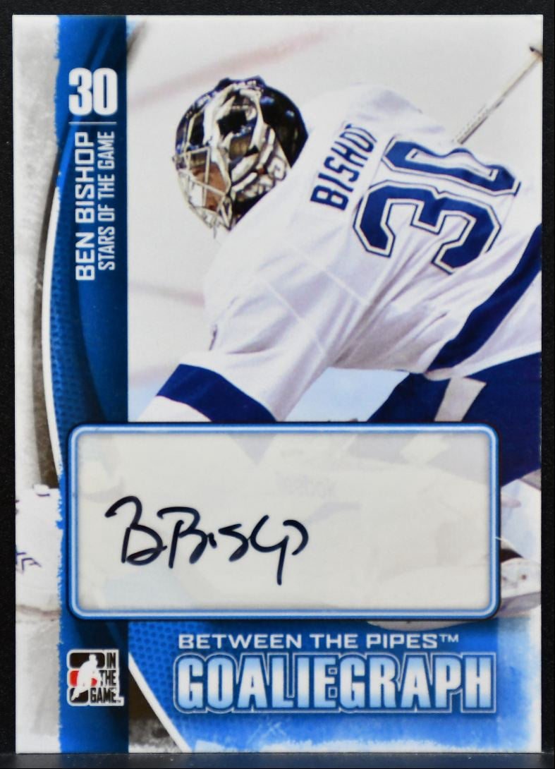 2013-14 In The Game Between the Pipes Goaliegraphs Ben Bishop Auto 9373