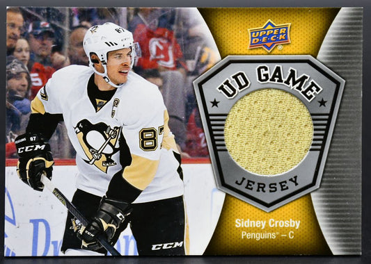 2016-17 UD Series 1 UD Game Jerseys Sidney Crosby GJ-SC Jersey