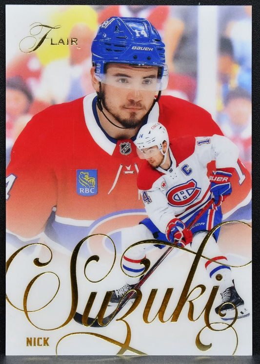 2025-26 Flair Nick Suzuki 65 Montreal Canadiens 4896