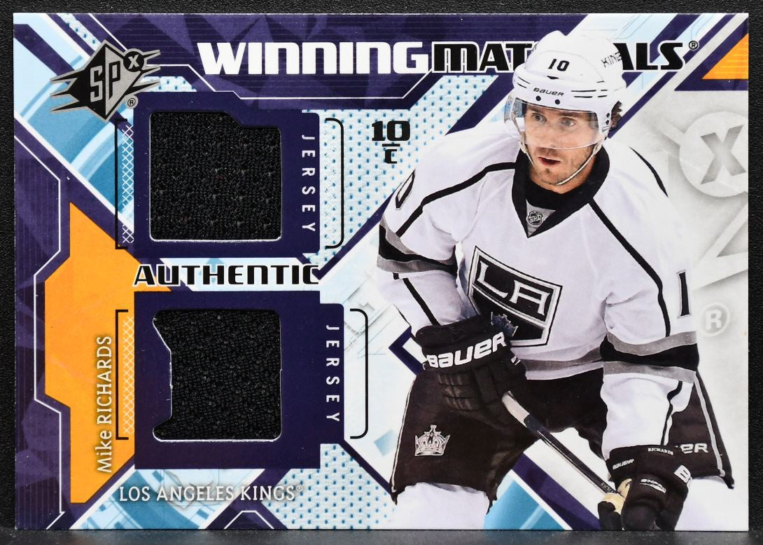 2013-14 SPx Winning Materials Mike Richards WM-MR Los Angeles Kings Jersey 5340