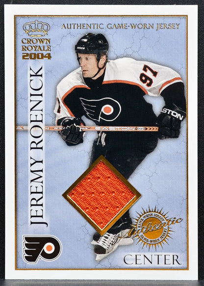 2004-05 Pacific Crown Royale Jersey Jeremy Roenick 19 Flyers 441/630 Jersey 5062