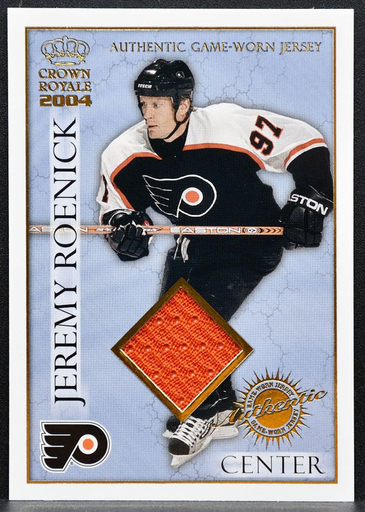 2004-05 Pacific Crown Royale Jersey Jeremy Roenick 19 Flyers 441/630 Jersey 5062
