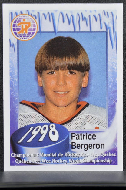 1998-99 Quebec Pee-Wee Hockey World Championship Patrice Bergeron 0109 7765