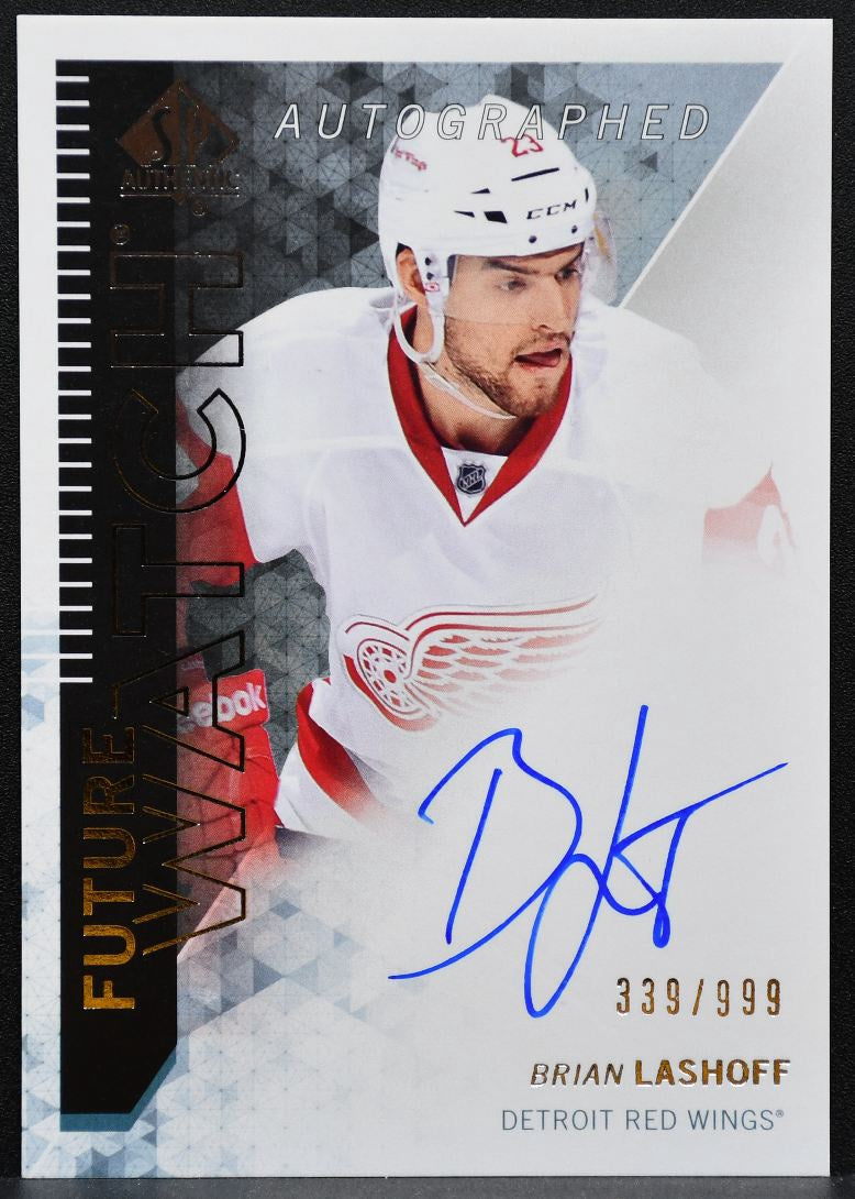 2013-14 SP Authentic Future Watch Auto Brian Lashoff RC Auto 339/999 2220