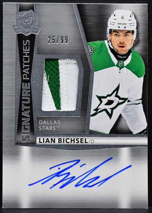 2024-25 UD The Cup Signature Patches Lian Bichsel SP-BI Auto 25/99 Patch