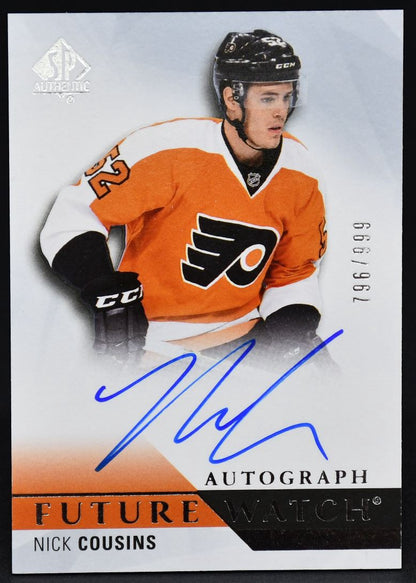 2015-16 SP Authentic Future Watch Auto Nick Cousins 230 RC Auto 769/999