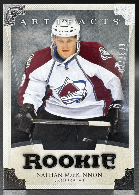 2013-14 UD Artifacts Rookie Nathan MacKinnon Colorado Avalanche RC /899
