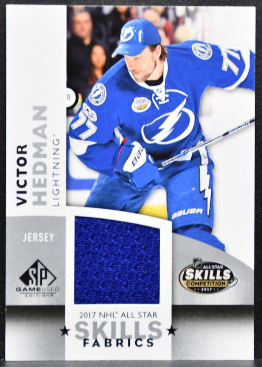 2017-18 SP Game Used 2017 NHL All-Star Skills Fabrics Hedman Jersey 4835