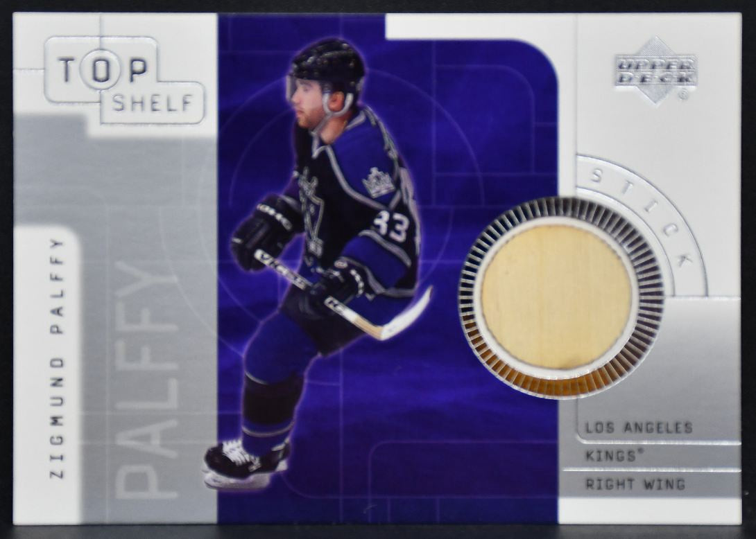 2001-02 Upper Deck Top Shelf Sticks Zigmund Palffy S-ZP Kings Stick 0430