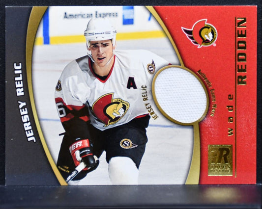 2001-02 Topps Reserve Jerseys Wade Redden TR-WR Ottawa Senators Jersey 3063