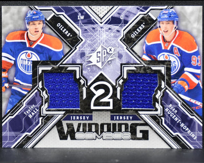 2013-14 SPx Winning Combos Ryan Nugent-Hopkins/Taylor Hall WC-HN Jersey 2097