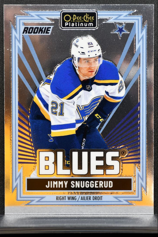 2025-26 O-Pee-Chee Platinum Retro Rookie Jimmy Snuggerud St. Louis Blues RC 2263
