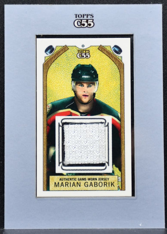 2003-04 Topps C55 Relics Marian Gaborik TR-MG Minnesota Wild Jersey 7898