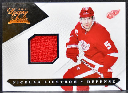 2010-11 Panini Luxury Suite Jersey Nicklas Lidstrom 532/599 Jersey 2585
