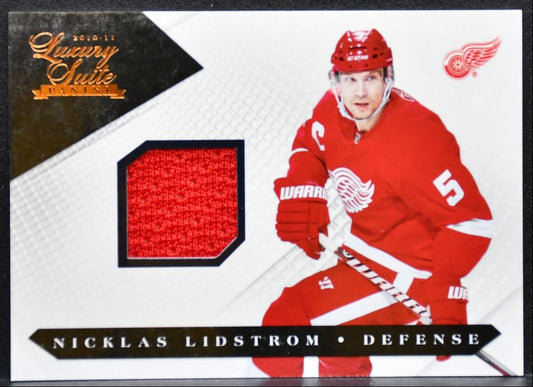 2010-11 Panini Luxury Suite Jersey Nicklas Lidstrom 532/599 Jersey 2585