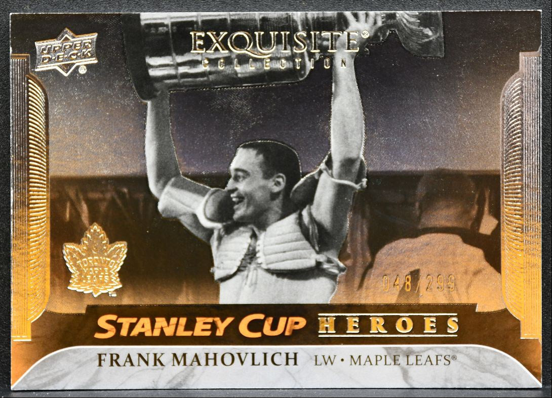 2025-26 Black Diamond Exquisite Cup Heroes Mahovlich 048/299 7986