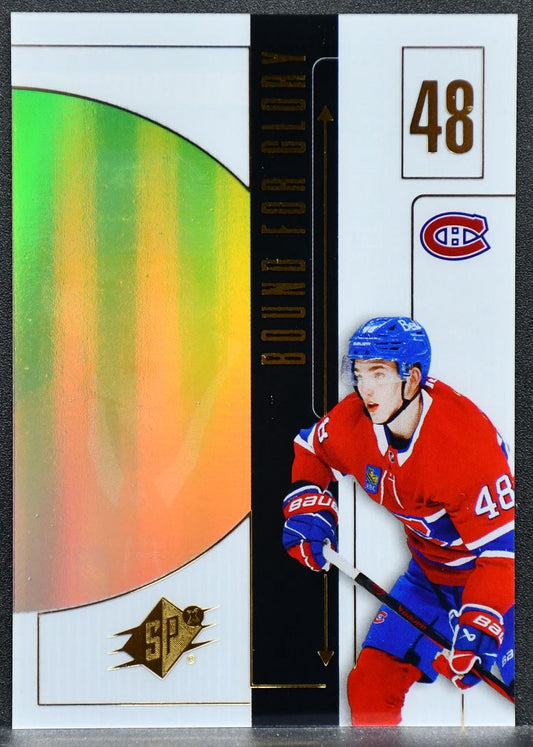 2024-25 SPx Bound for Glory Lane Hutson BFG-7 Montreal Canadiens